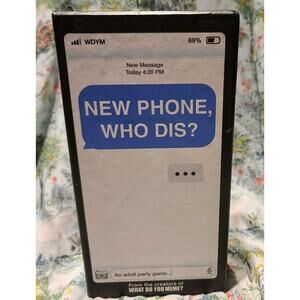 New Phone, Who Dis? On The Go! Card Game NEW/Opened Box Never Played